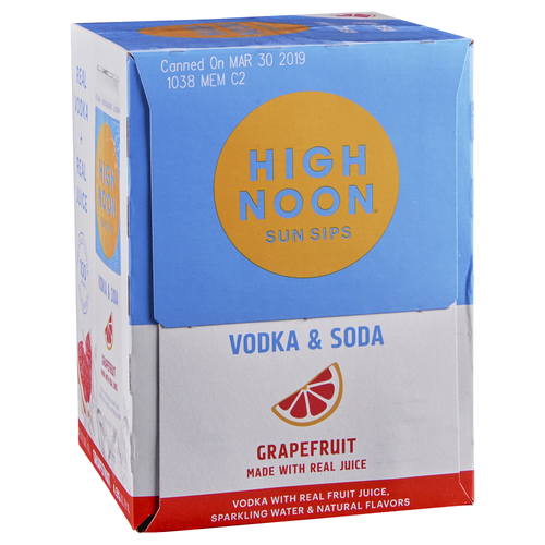 High Noon Grapefruit 4 pack